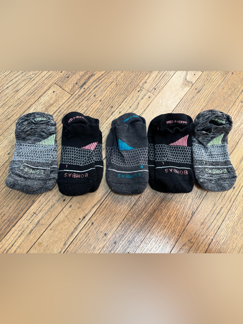Bombas Ankle tab merino wool Socks bundle